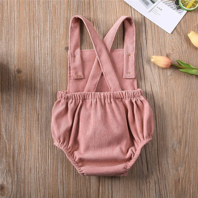 0-24months Unisex Baby Velvet Bodysuit Sleeveless Rompers For Newborn Girls And Boys