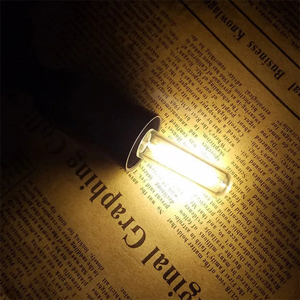 LED Bulb Dimmable E12 E14 110V 220V Fridge Light 4W Lamp Filament COB Lamparas for Chandelier Replace 30W Halogen Light  Lamps