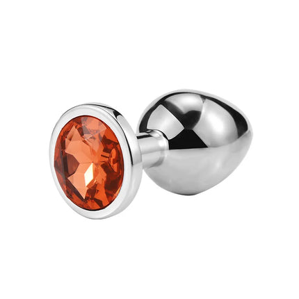 3 Size S/M/L Anal Plug Sex Toys for Woman Men Metal Crystal Butt Plug Prostate Massager Stimulator Anal Dildo Sexual Toy Adult