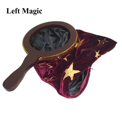 Deluxe Change Bag Repeat Zipper (Large, Stars, Double Layer) Magic Tricks Stage Gimmick Illusion Comedy Appearing Product Bag Magia