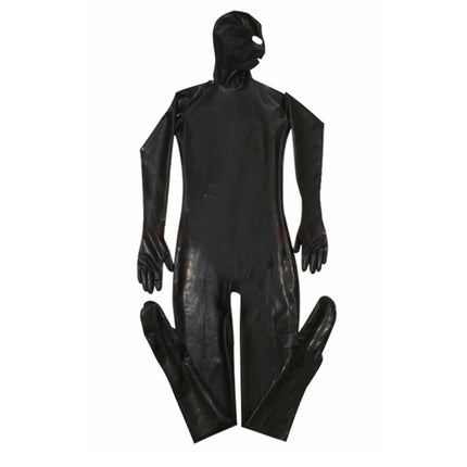 Sexy Men Faux Leather Bodysuit Male Gay Erotic Lingerie PVC Latex Catsuit Zipper Open Crotch Jumpsuit Night Club Wear Costumes