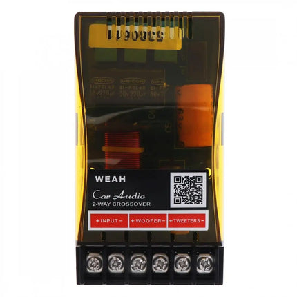 120W 2002 Speaker Frequency Divider 2 Way Car Audio Speakers Two Crossover Divider Crossover Filter for Cars