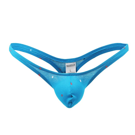 Men's Cotton Briefs Low Waist Penis Sissy Sexy Underwear Male Erotic Gay Tongs Underpants for Men Star Print Shorts Panties
