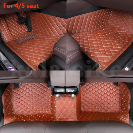 Custom Car Floor Mat for 5 seat dropshipping