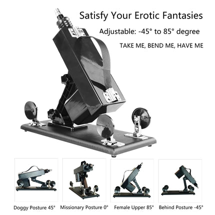 FREDORCH Sex machines for woman Automatic Masturbation Pumping Gun 3XLR sex machines for adults With  Dildo sex toys sex machine