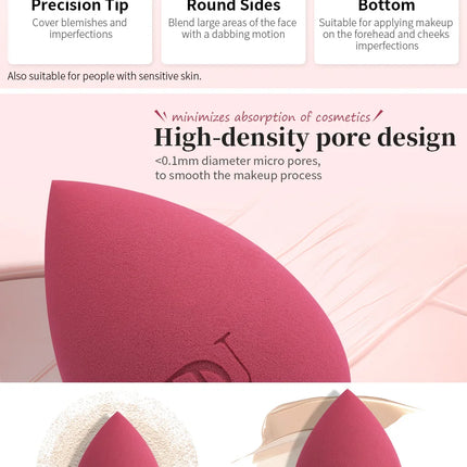 DUcare Water Drop Makeup Sponge Professional Cosmetic Puff For Foundation Concealer BB cream Blending Egg Sponge Makeup Tools