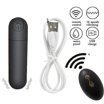 Vibrating Panties 10 Function Wireless Remote Control Rechargeable Bullet Vibrator Strap on Underwear Vibrator for Women Sex Toy