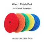 6inch x 5mixed color