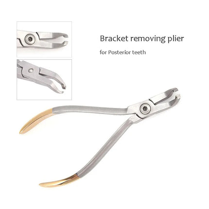 Dental Orthodontic Toolkit - Featuring Lingual Wire Niti Cinch Back Plier, Needle Holder for Suturing & Sharp End Cutting Pliers