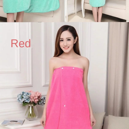 Women Bath Towels for Adults Bath Robe Bathrobe Body Spa Wrap Towel Gown Bathroom Accessories Sets
