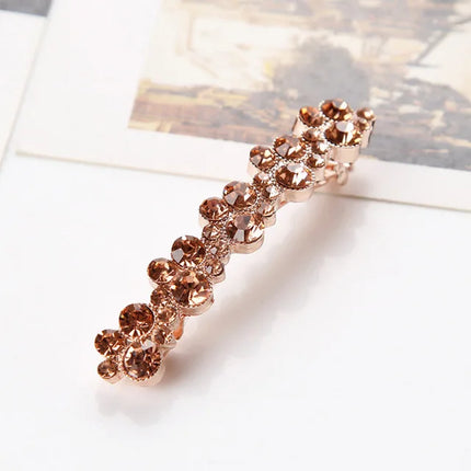 Crystal Pearl Hair Clips / Pinces Perles Cristal
