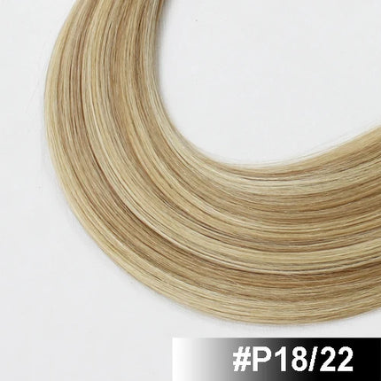 FOREVER HAIR 50g/pc 16" 18" 20" Remy Human Hair Weft Dark Brown European Straight Hair Extensions Natural Luxury Hair Weave