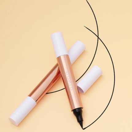 O.TWO.O Eyeliner Stamp Black Liquid Eyeliner Pen Waterproof Fast Dry Double-ended Eye Liner Pencil Make-up for Women Cosmetics