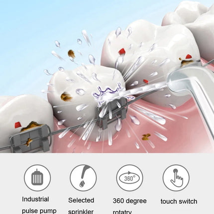 Water flosser 6 LEVELS 20-120PSI Teeth Clean massager V700P1000ml Oral Hygiene Water Dental Irrigator