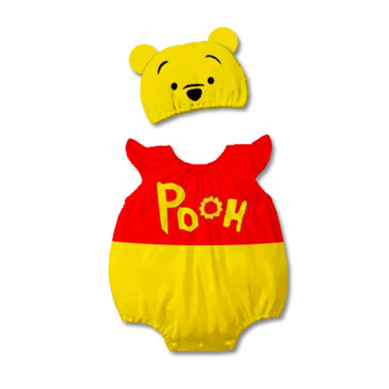 New Cartoon Baby Boys Girls Costume Newborn Mickey Minne Kids Baby Jumpsuit Mickey Stitch Donald Duck Summer Newborn Jumpsuit