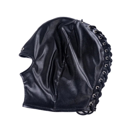 BDSM Bondage Arm Binder,Behind Back Straight Jacket,Leather Armbinder Restraint Slave Lockable Glove With SM Sex Game Party Mask