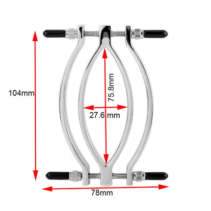 BDSM Pussy Labia Spreader/Clamps/Clip Bondage,Open Vaginal Lips Holder,Clitoris Teasing Sex Toys For Couples