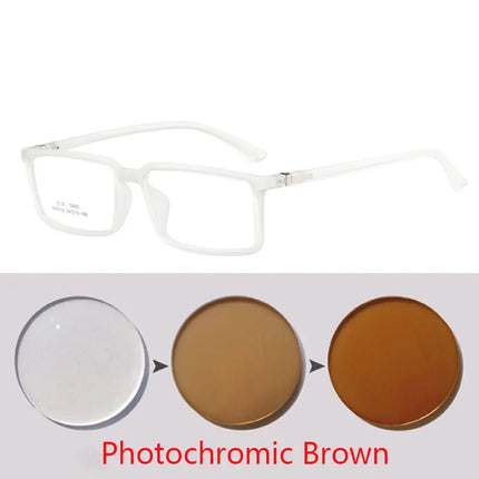 Blue Ray Blocking Cat Eye Nearsighted Eyeglasses Spring Hinges Unisex Oval Prescription Spectacle 0 -0.5 -1.0 -2.0 To -6.0 -7.0