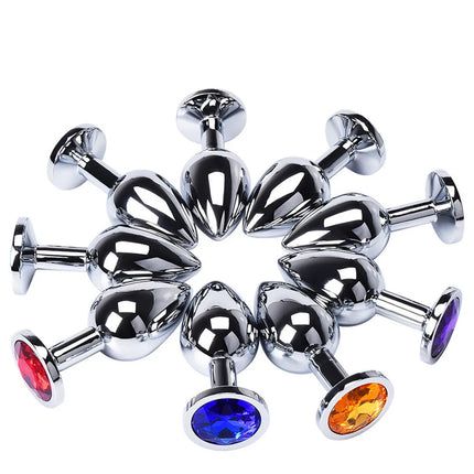 2025 Hot Metal Anal Plug Jewelry Base Beginner To Expert Butt Tail Plug Female Male G-Spot Anus Sex Toys for Couples Adult Games