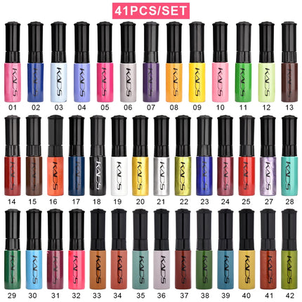 47/41/31/20/10pcs Nail Stamping Polish 7ml Black White Gold Colorful Nail Polish Varnish Art Printing Polish Kit for Template