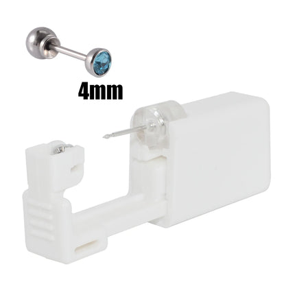1PC 316L Surgical Steel Ear Stud Disposable Sterile Piercing Stud with Safe Ball Buckle Set Piercing Gun Body Piercing Jewelry
