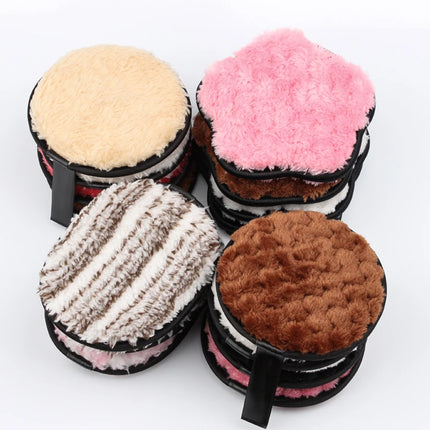 3PCS Makeup Removal Sponge Flutter Wash Cleaning Cotton Flapping Reusable Wet Sponge Face Puff Soft Natural Cleaner Tools NEW