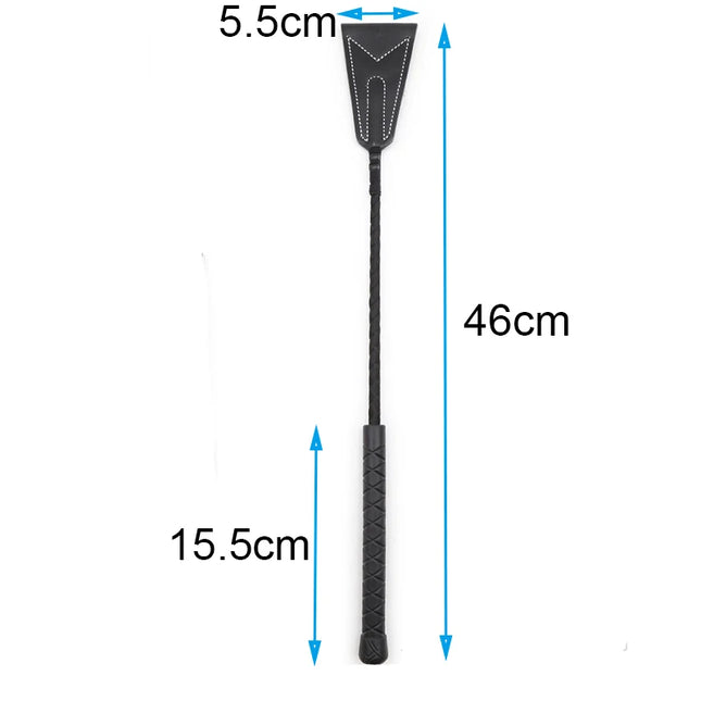 Leather Cosplay Bondage Whip, Crop Spanking Horse Riding Flogger Flapper Cane,BDSM Sex Toys For Couples