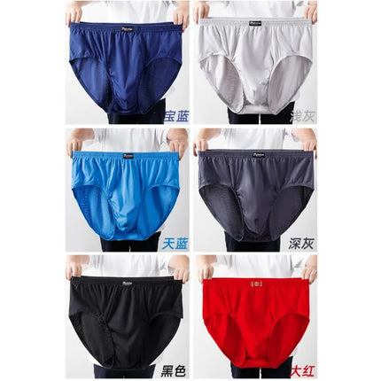 3 Pcs Big Size Briefs Large Underwear Men Underpants Cotton Breathable Panties Undies Knickers XL 2XL 3XL 4XL 5XL 6XL 7XL 8XL