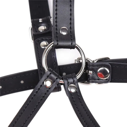 Female Blowjob Toy Sex Slave Rubber Lips O Ring Open Mouth Gag Oral Fetish Bdsm Bondage Restraints Erotic Sexual Toys Adult Game