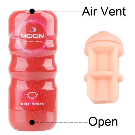 16cm Male Masturbator Artificial Mouth Anal Vagina Real Pussy For Men Glans Sucking Penis Exerciser Sex Toys Erotic Product Shop
