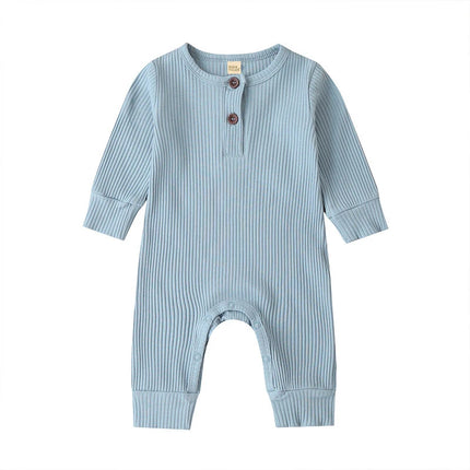 2026 Spring Newborn Romper Baby Boys Girls Overalls Cotton Long Sleeve Baby Outfit Toddler Jumpsuit Infant Clothes