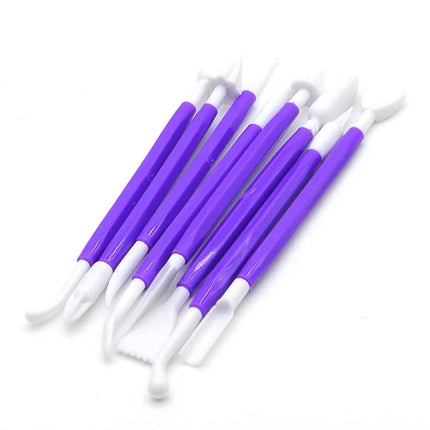 3/4/5/6/7/8/15Pcs Cake Brush Flower Modelling Ball Tools Accessories Multifunction Icing Pastry Painting Sugarcraft Tools