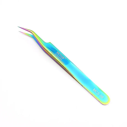 Vetus Original 5B Style Tweezers Hyperfine Anti Acid Non Magnetic ESD Tweezers for Eyelash Extension Nail Art