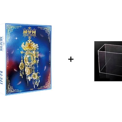 Picture Kingdom 3D Metal Nano Puzzle Dream Catcher model Kits DIY 3D Laser Cutting Jigsaw Toys for adults