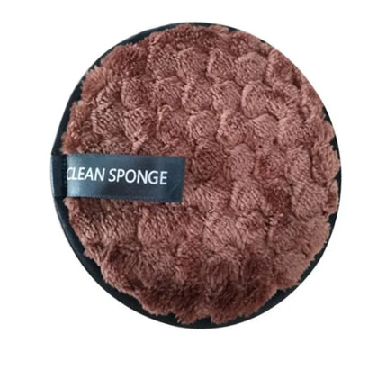 1PCS Makeup Remover Microfiber Cotton Pad Cosmetics Washable Makeup Towel Cleaning Sponge Skin Care Tool Makeup Remover and Faci