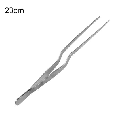 Kitchen Tongs Kitchen Utensils BBQ Tweezer Food Clip  Stainless Steel Kitchen Chief Tongs Picnic Barbecue Cooking Seafood Tool