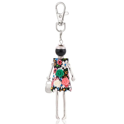 Fashion Women Keychain New Statement Charm Metal Key Chain for Lady Jewelry  Gift Female Trendy Bag Pendant Wholesale
