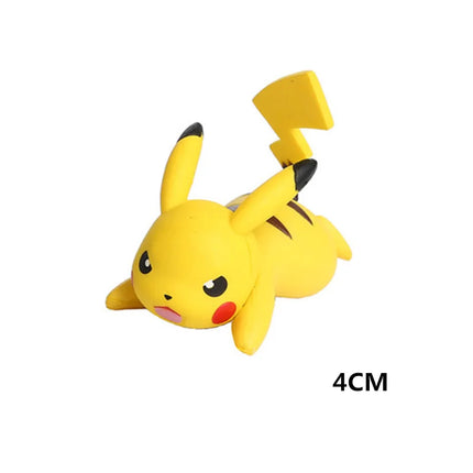 3-13Cm New Pokemon Cartoons Movie Anime Figure Pikachu Mewtwo Gurado Blastoise Collection Action Figure Model Toys Gifts