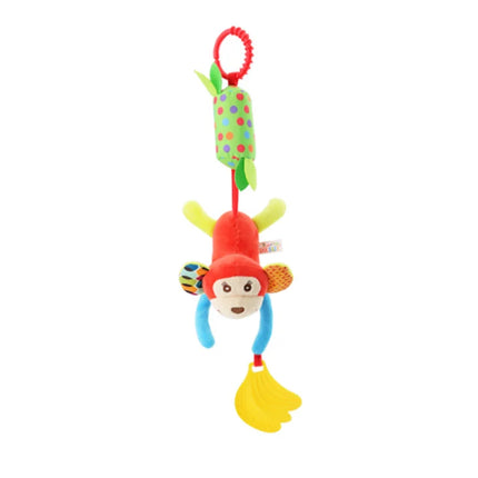 Baby Rattles Mobiles Cartoon Animal Bell Toy Newborn Baby Rattle Hanging Plush Lovely 0-24 Months Teether Toys Christmas Gift
