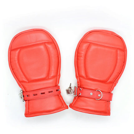 Unisex Leather Puppy Play Dog Glove Dog Paw Print Padded Fist Mitt Fetish BDSM Bondage Dog Slave Roleplay Glove Tailplug Sex Toy