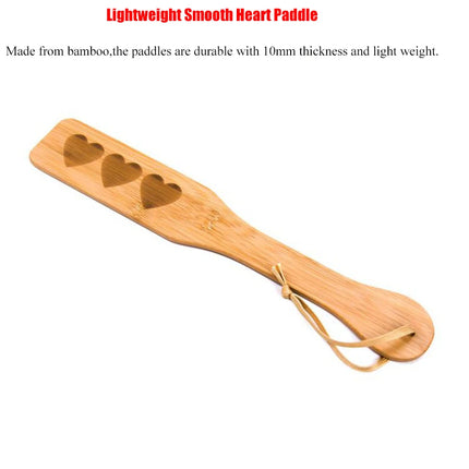 Bamboo Spanking Paddle,Sex Toys For Couples, Bdsm Bondage Sex Whip Flogger For Woman Men,Adult Games