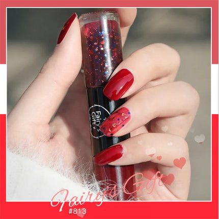 Double Head Nail Polish Quick Drying Without Baking Durable Not Easy To Fade Nail Art All for Manicure Regular Gel Nail Polish