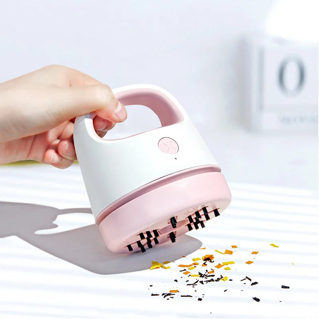 MOTAWISH Handheld Vacuum Cleaner Wireless Portable Home Car Mini USB Charging Small Desktop Vacuum Cleaner