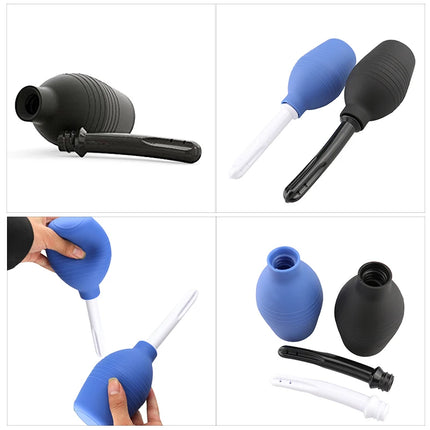 Reusable Anal Cleaner Safe Rectal Syringe Stream Douche Enema Colon Enima Vaginal Cleaning kit for Men Women Gay Adult Products