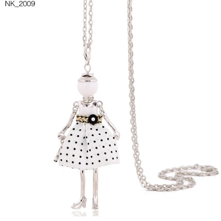Cute Women Necklace Statement Lady Charm Long Trendy Necklace 2026 New Fashion Female Big Pendant Lovely Jewelry Gift Wholesale