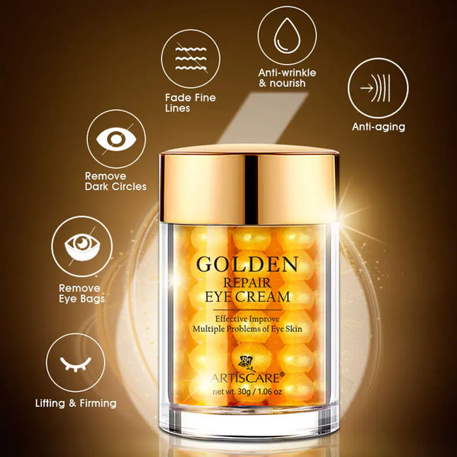 ARTISCARE Eye Cream for Dark Circles Removal Wrinkles Puffiness Eye Bags Moisturizing Serum Eye Care