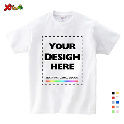 Custom long sleeve Shirt Kids Personalized photo Shirt Children's T-shirt name clothing Girl Boy shirt Toddler logo Design Shirt