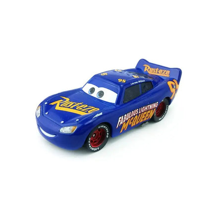 1:55 Original Pixar Cars Toy Rocket McQueen Mater Diecast Car Model Cartoon Car Toys Boy Christmas Gift
