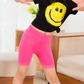 3-15Y girls spring summer calf-length leggings short Candy Color pants girls' knee-length cotton pants
