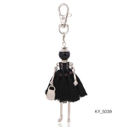 Fashion Women Keychain New Statement Charm Metal Key Chain for Lady Jewelry  Gift Female Trendy Bag Pendant Wholesale